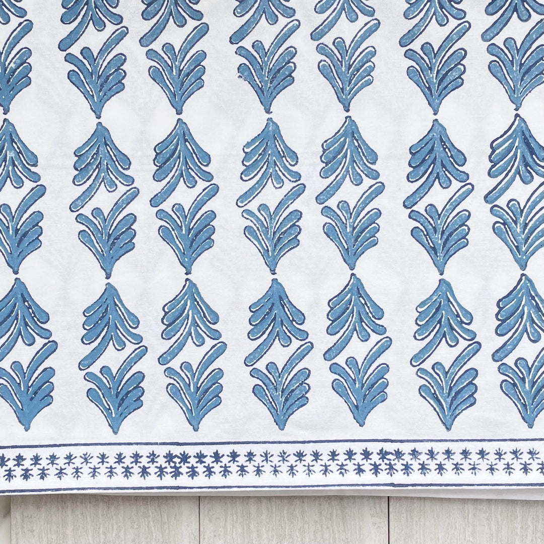 Tablecloth - Palmetto, Uniform Blue & Navy