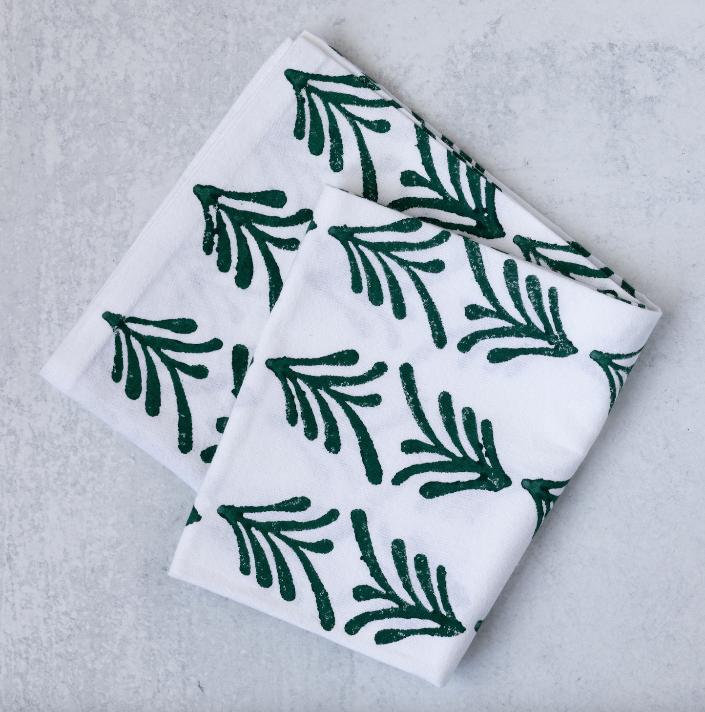 Tea Towel - Palmetto, Evergreen