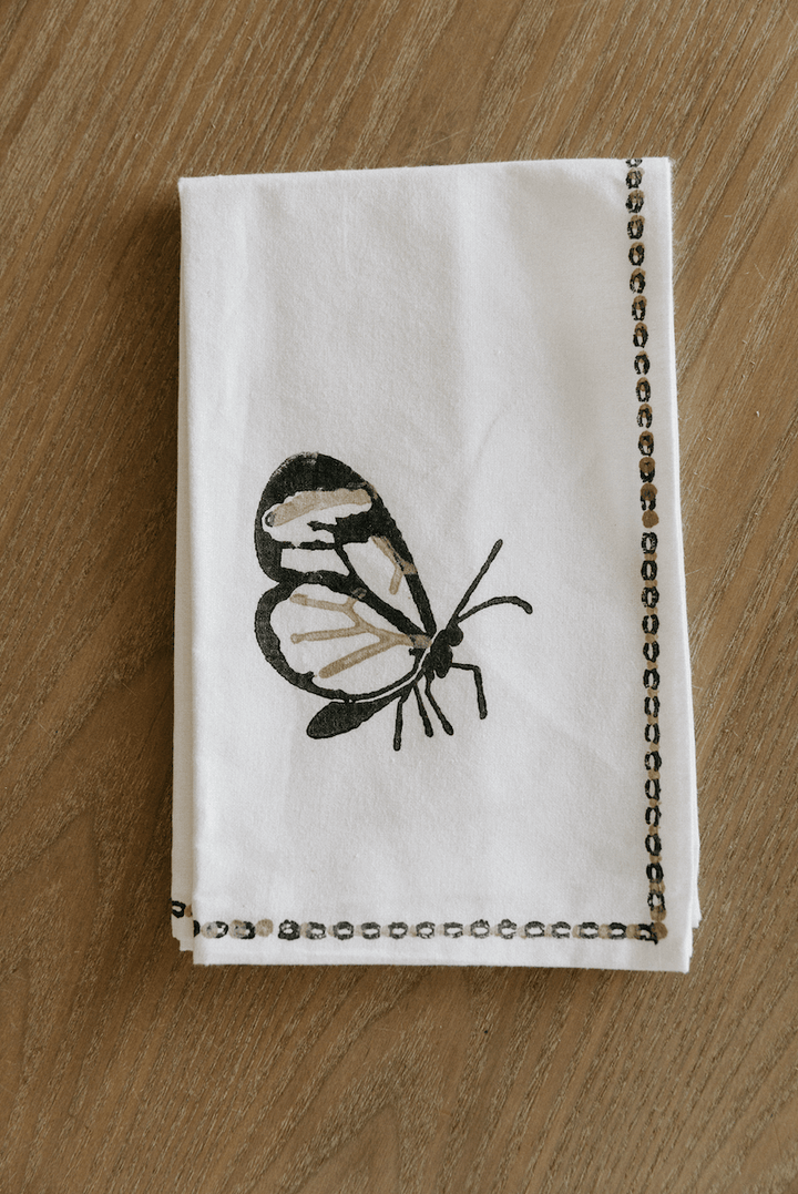 MENDED X DEMI: Dinner Napkins (set of 4) - South African Set - The Mended Company