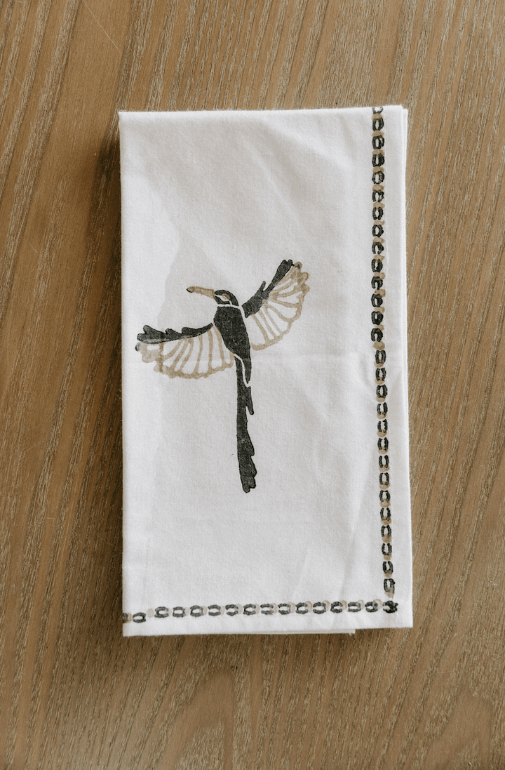 MENDED X DEMI: Dinner Napkins (set of 4) - South African Set - The Mended Company